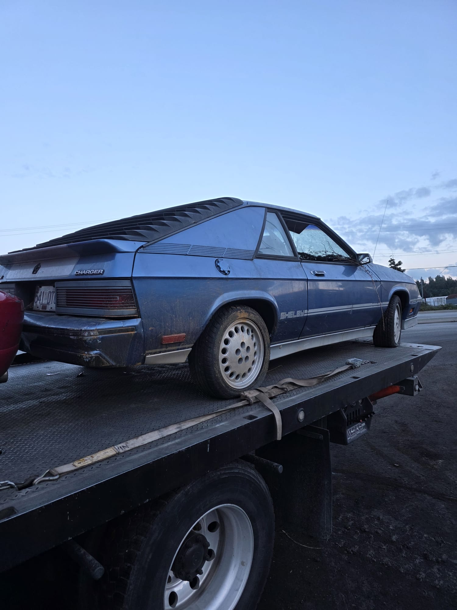 Broken car picked up from Collingwood in East Vancouver